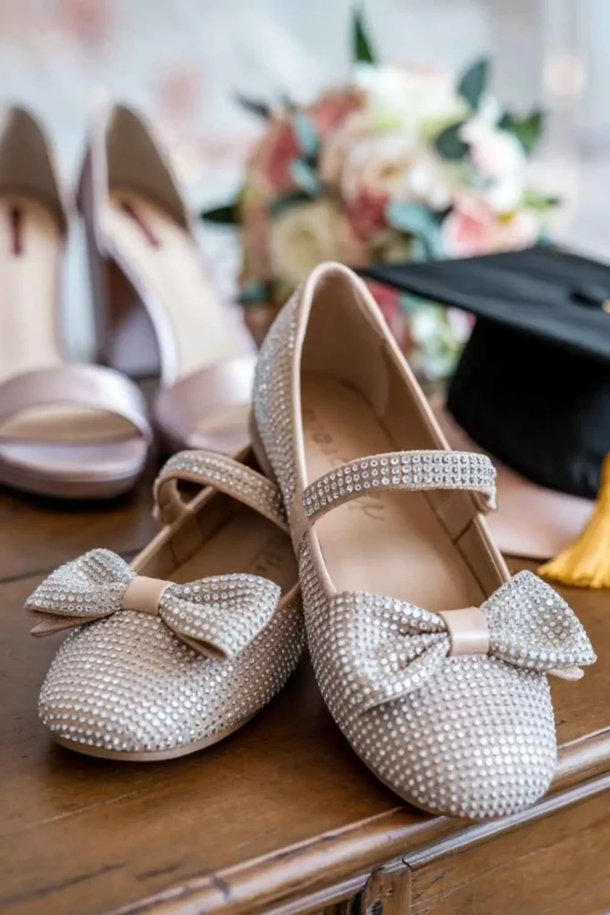 Comfortable flats for Graduation Ceremony