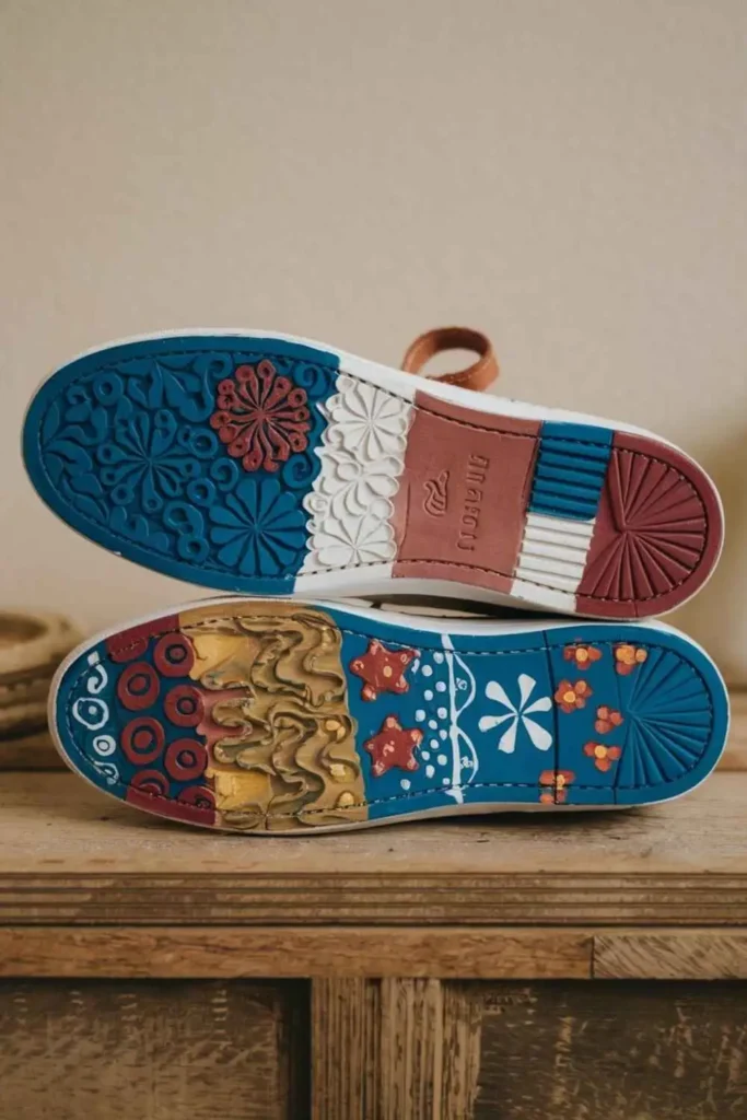 DIY Bottom of Shoe Painting Ideas