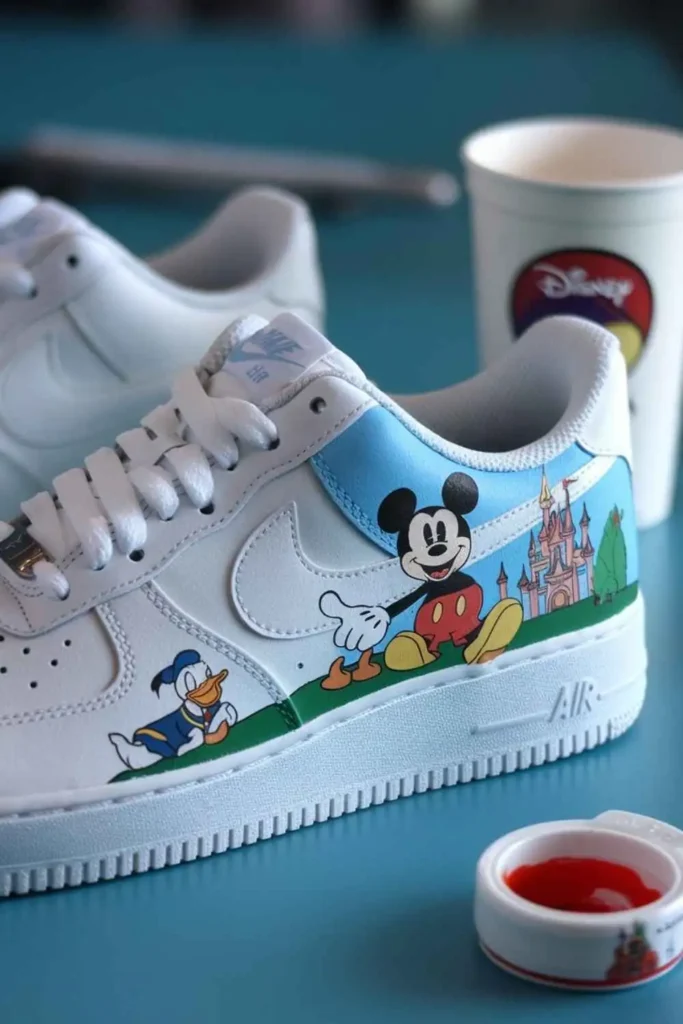 DIY Disney Shoe Painting Ideas