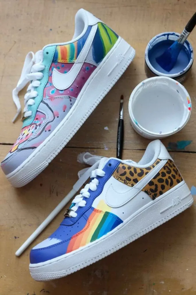 DIY Shoe Painting Ideas for Nike Air Force