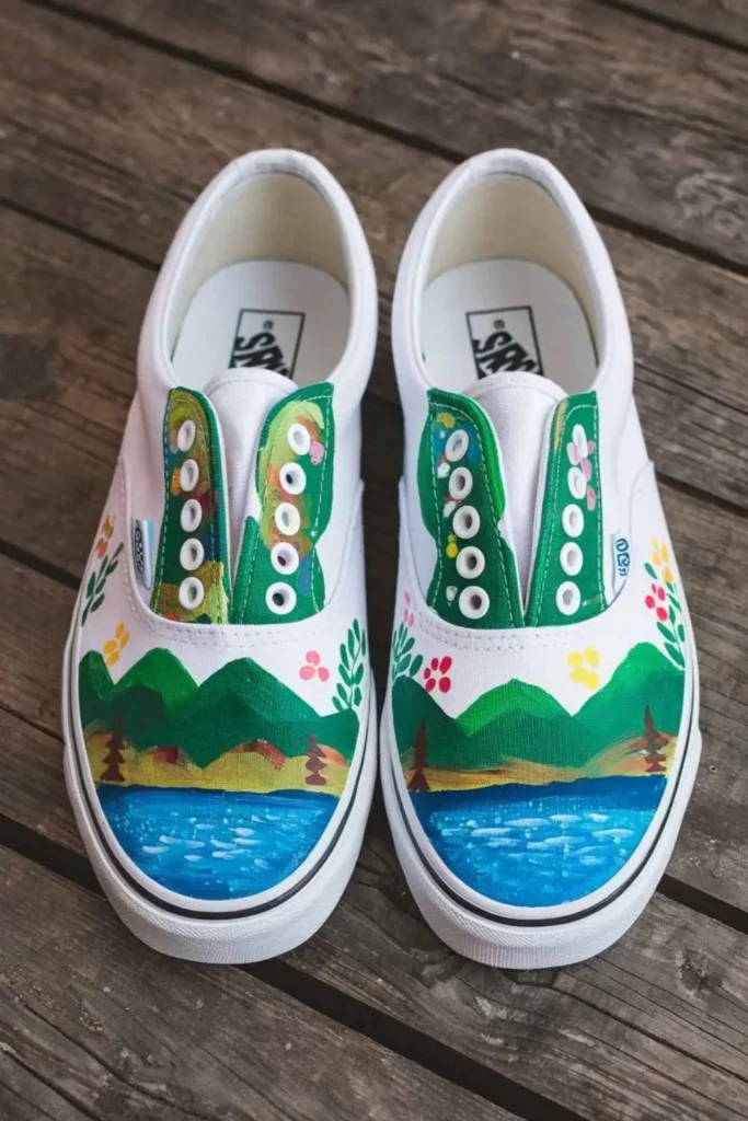 DIY Shoe Painting Ideas for Vans (1)