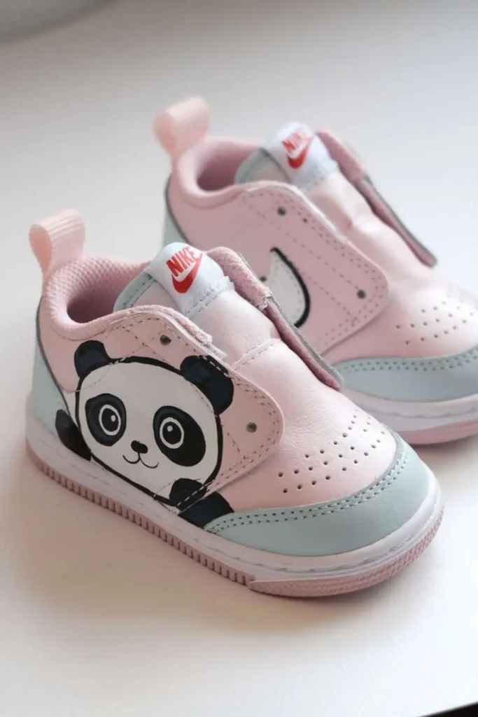 Shoe Painting Ideas for Nike Baby Sneakers Painting Nike baby sneak (1)