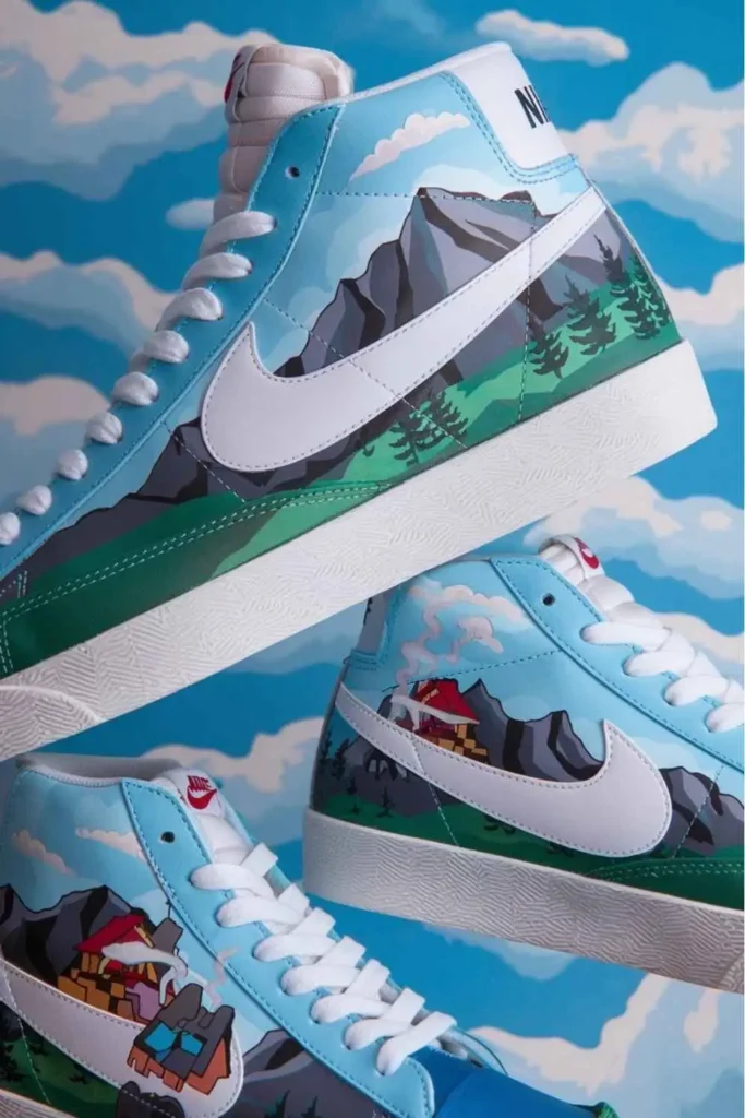 Shoe Painting Ideas for Nike Blazers (5)