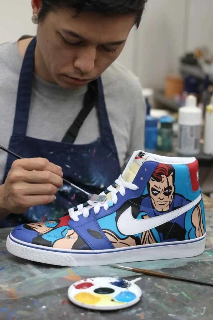 Shoe Painting Ideas for Nike High Tops (5)