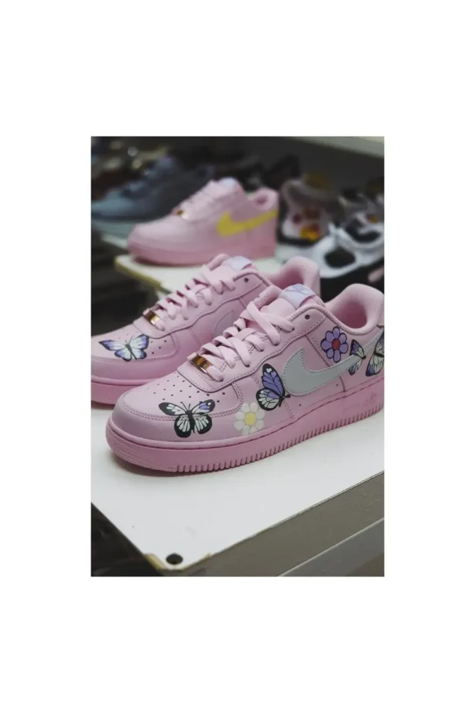 Shoe Painting Ideas for Nike Pink Sneakers (2)