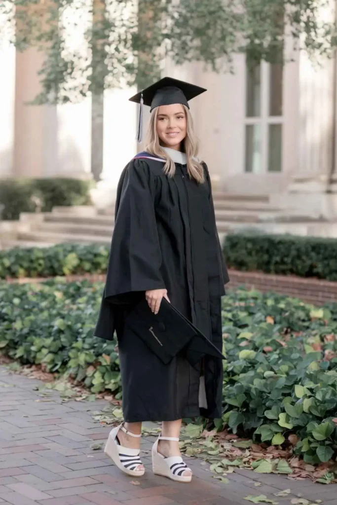 Wedge shoes for Graduation Ceremony