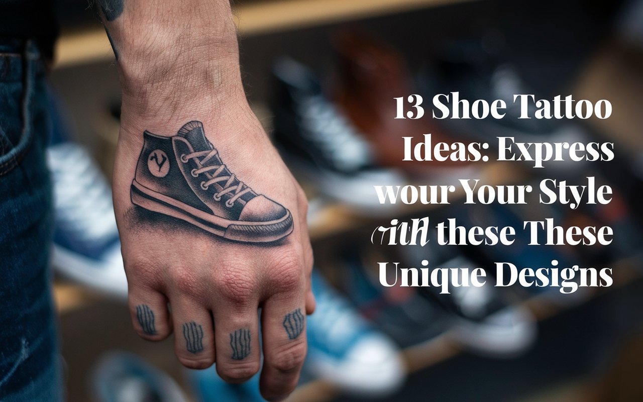 13 Shoe Tattoo Ideas: Express Your Style with These Unique Designs