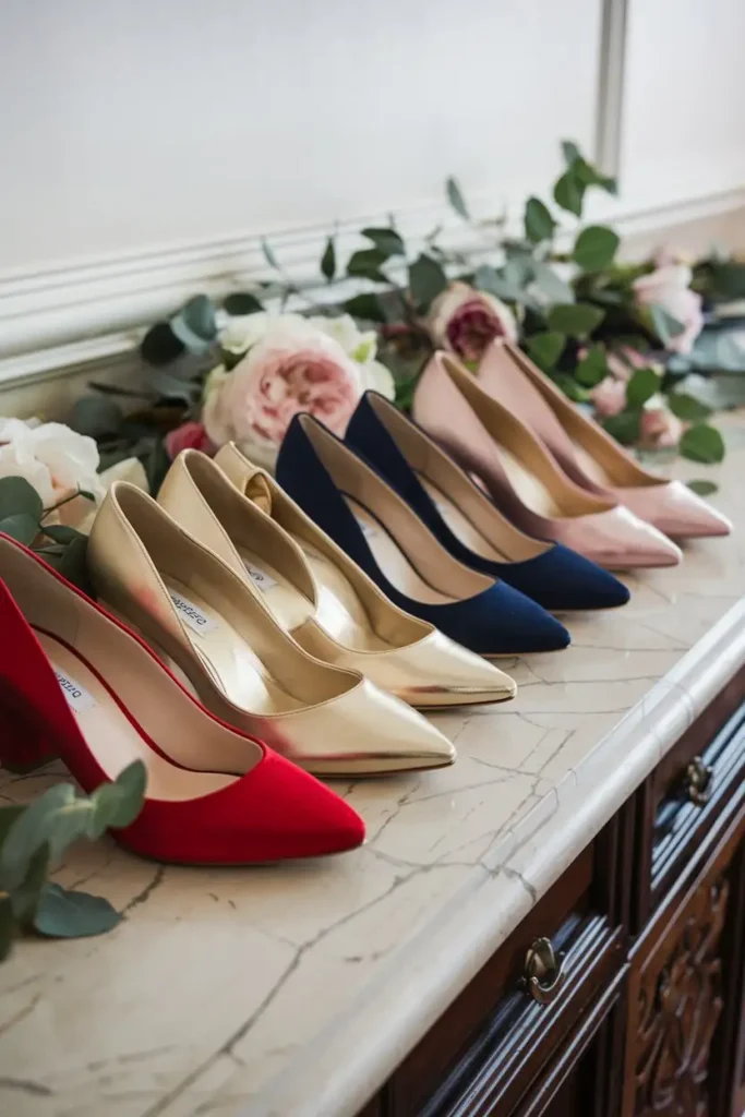 Wedding Shoe Color Ideas