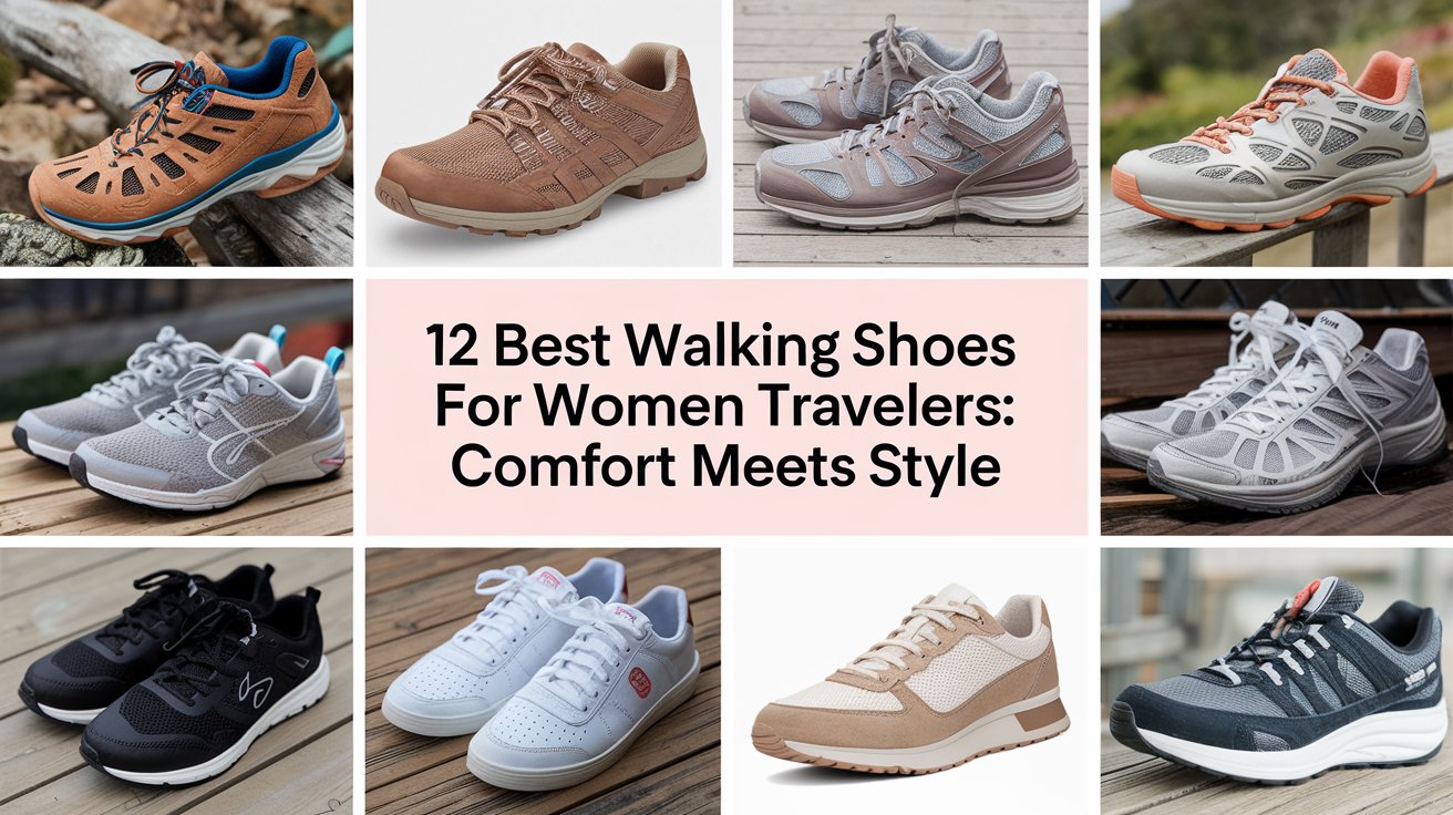 Best Walking Shoes for Women Travelers