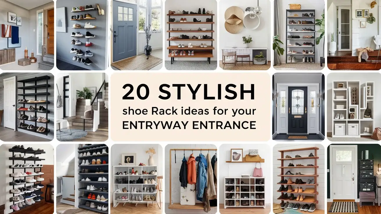 20 Stylish Shoe Rack Ideas for Your Entryway Entrance