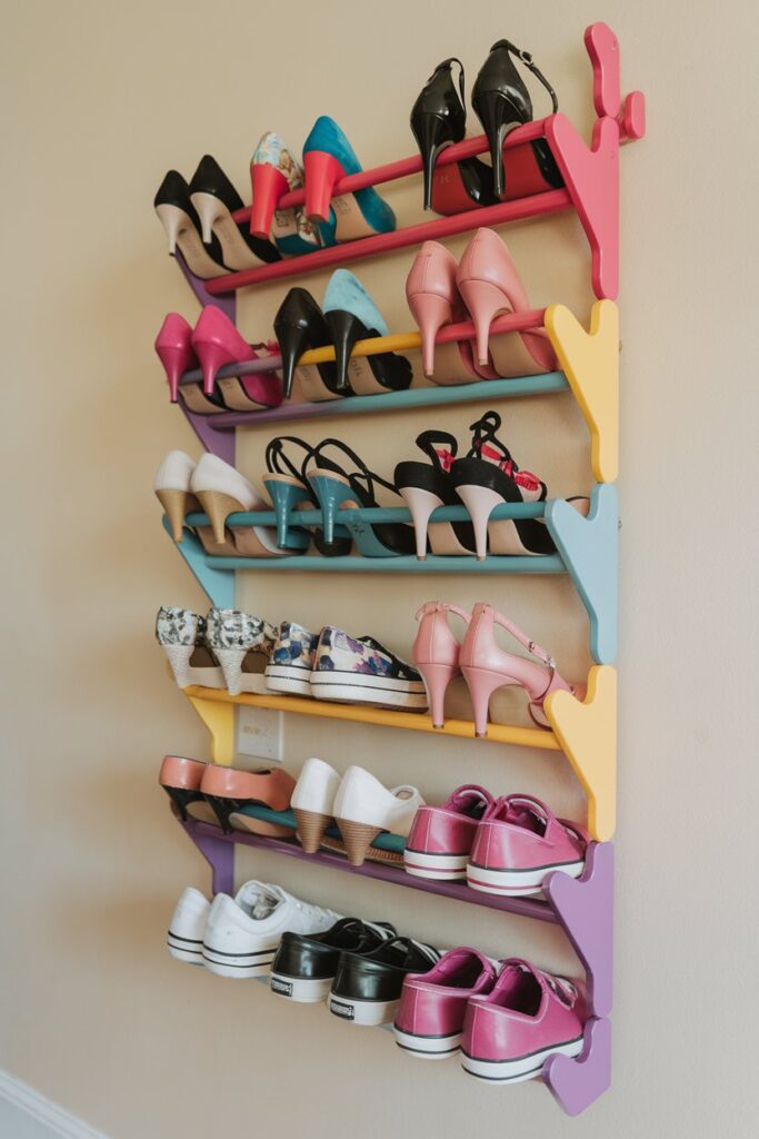 Ladder-Style Wall Rack