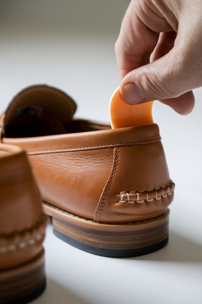 Heel grips help reduce slipping by filling the gap at the back of the shoe, ensuring a snug fit around your heel.