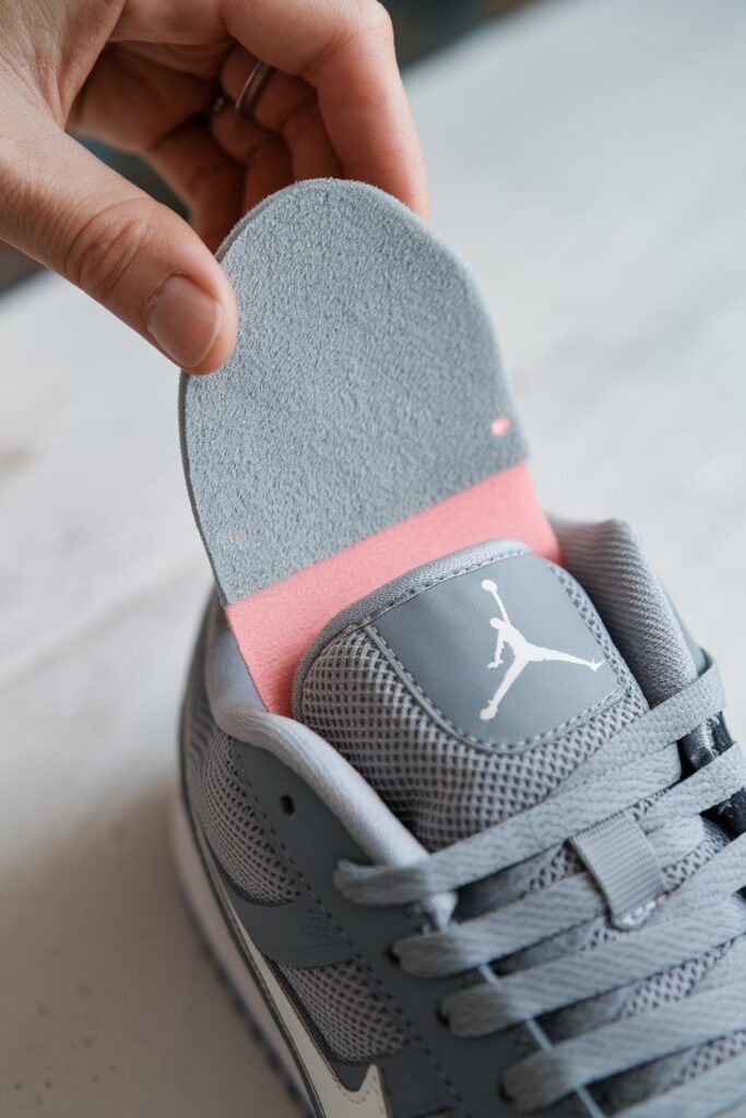 Tongue pads fill the space between the top of your foot and the shoe tongue, making the fit more secure.