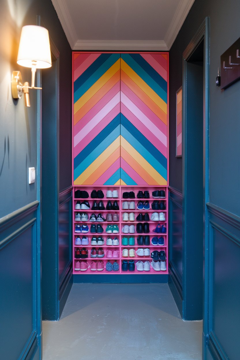 12 Shoe Rack Painting Ideas: Transform Your Storage