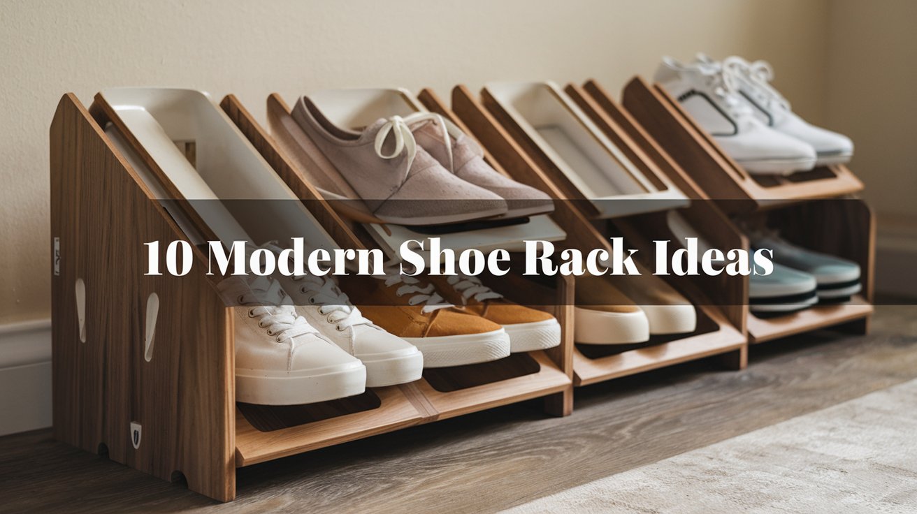 10 Modern Shoe Rack Ideas for a Sleek and Stylish Home