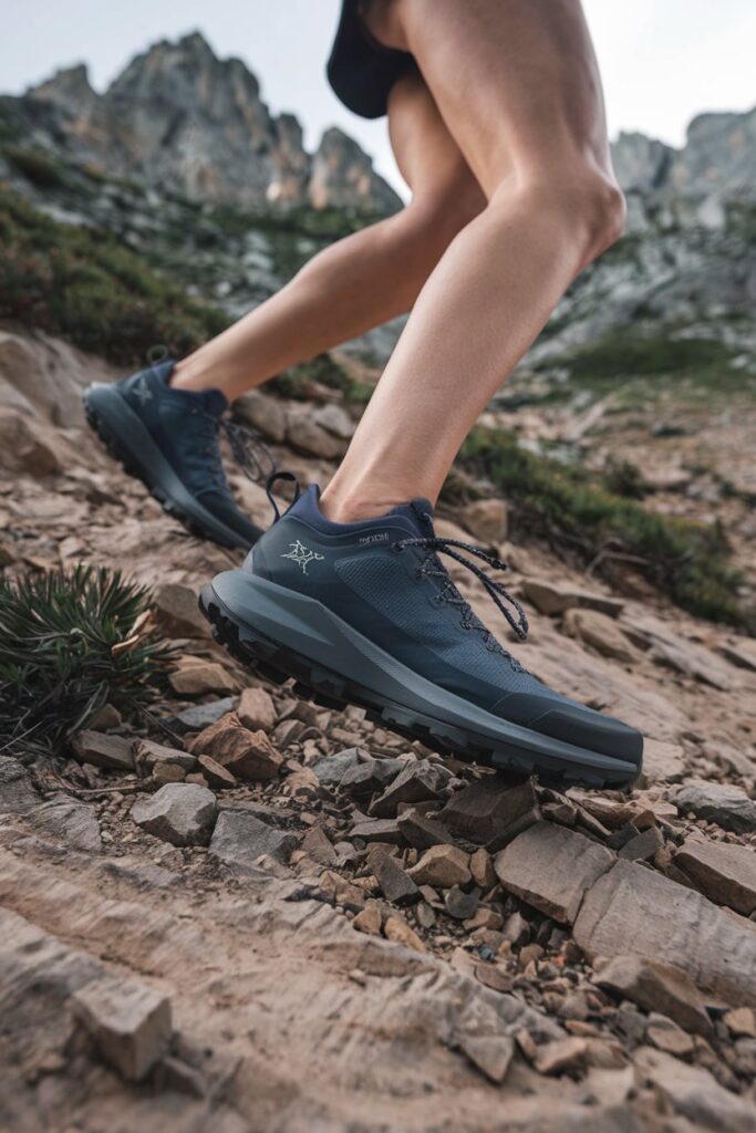 women wear Arc'teryx Aerios FL GTX