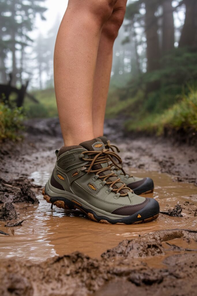 women wear KEEN Targhee III Waterproof