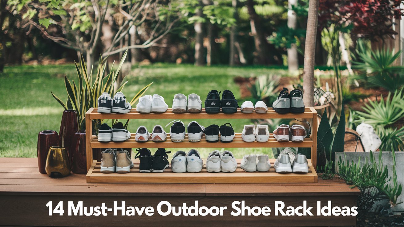 14 Must-Have Outdoor Shoe Rack Ideas: Durable and Chic Solutions