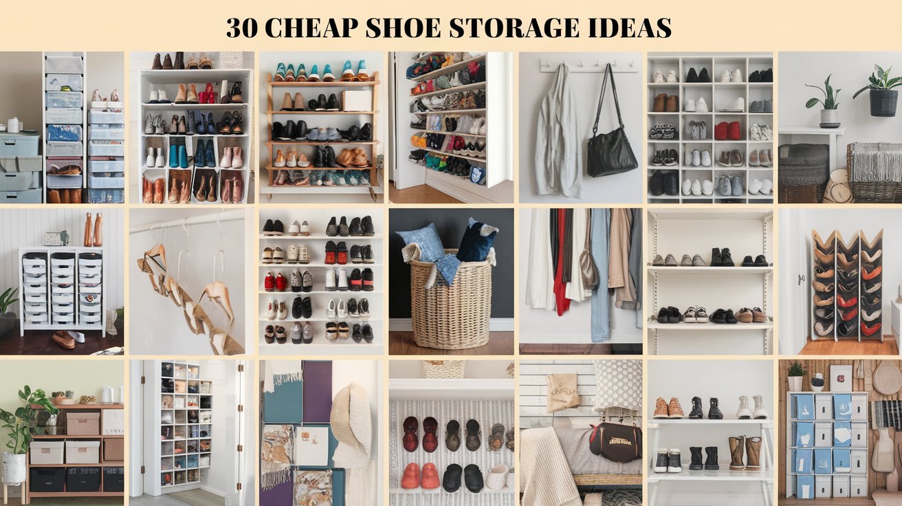 Cheap Shoe Storage Ideas