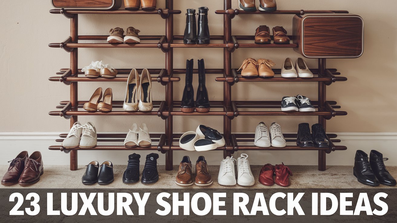 23 Luxury Shoe Rack Ideas