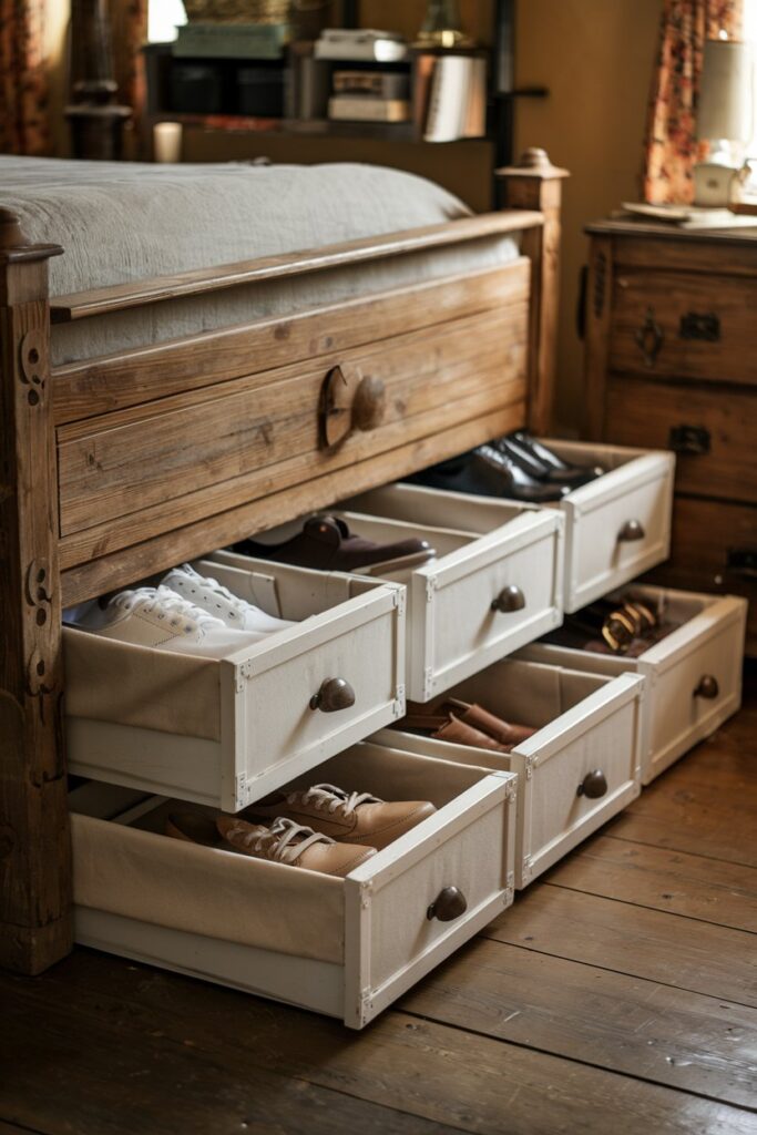  Repurposed Dresser Drawers on Casters