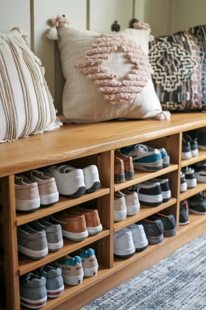 Shoe Storage Bench