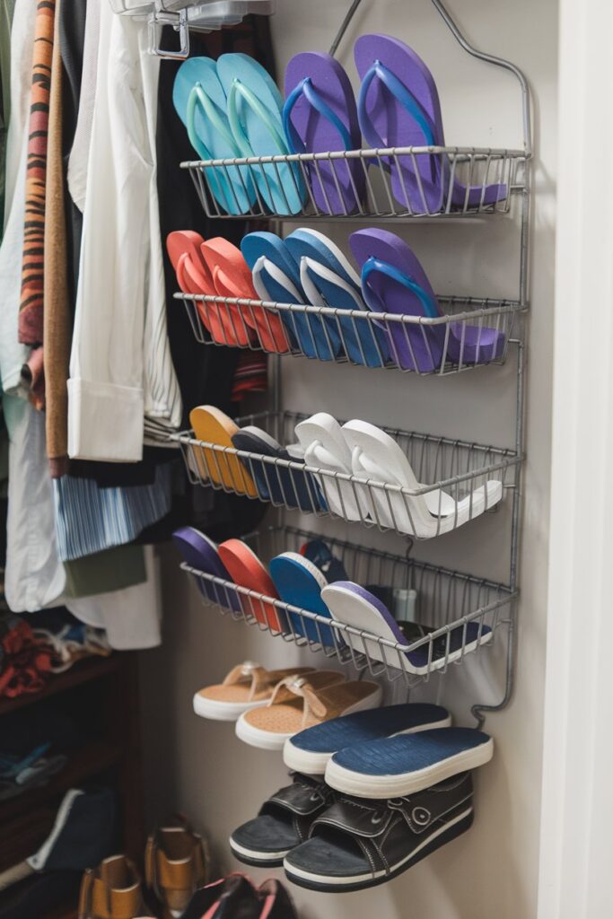 Hanging Shower Caddy for Shoes