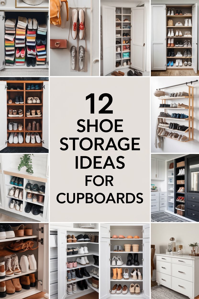 Shoe Storage Ideas for Cupboards