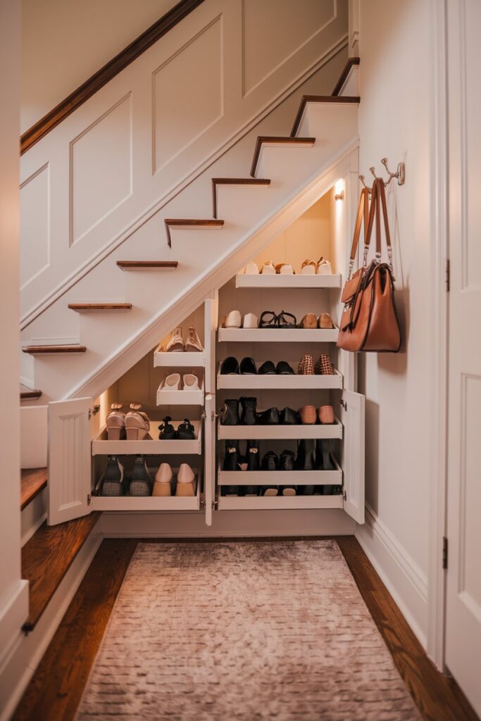 Under-Stairs Rack