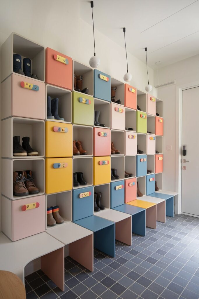 Under-Door Shoe Organizer for Boots