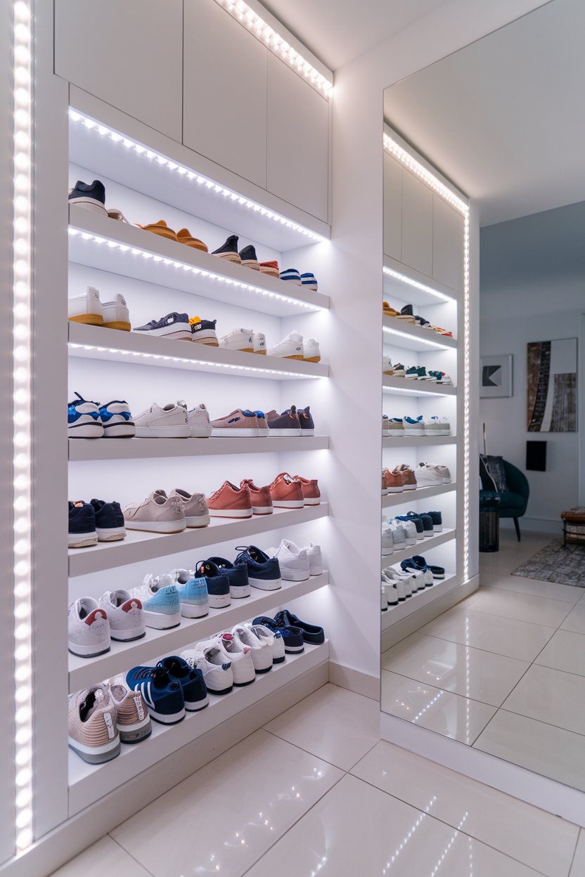 18 Stylish Shoe Rack Decoration Ideas