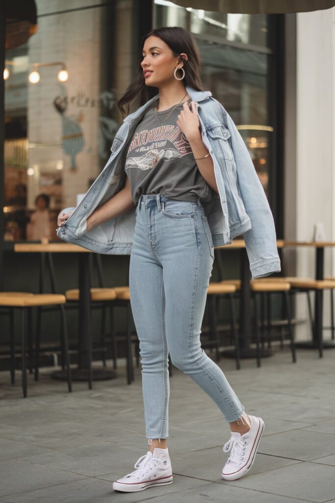  Classic Casual with Denim