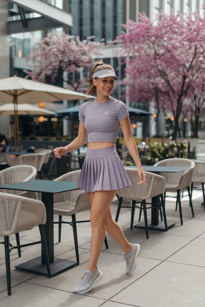 Sporty Skirt Combo