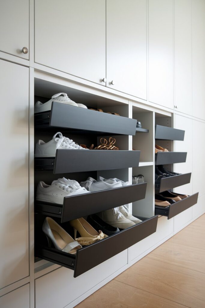  Sliding Shoe Drawers