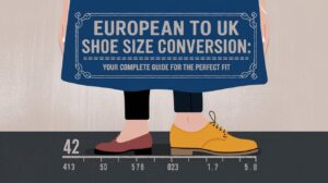 European to UK Shoe Size Conversion Chart