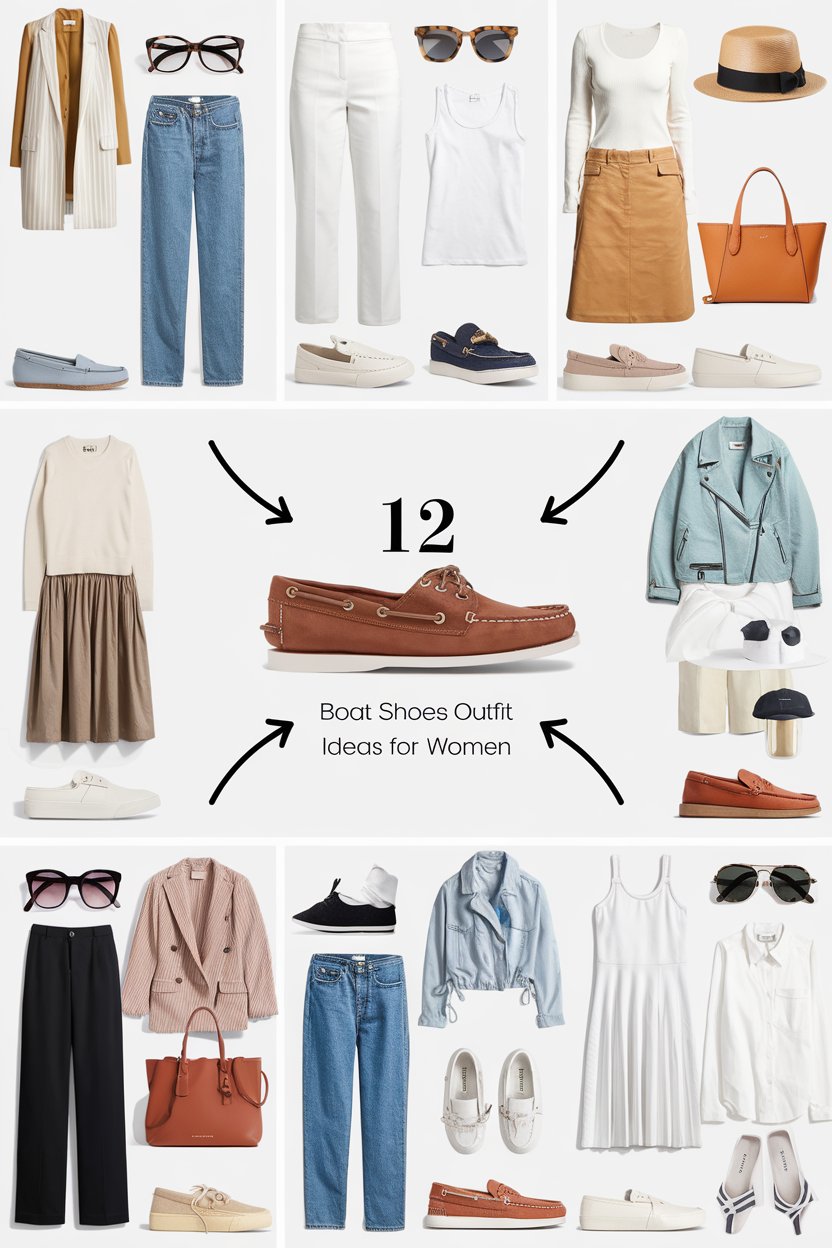 12 Boat Shoes Outfit Ideas for Women