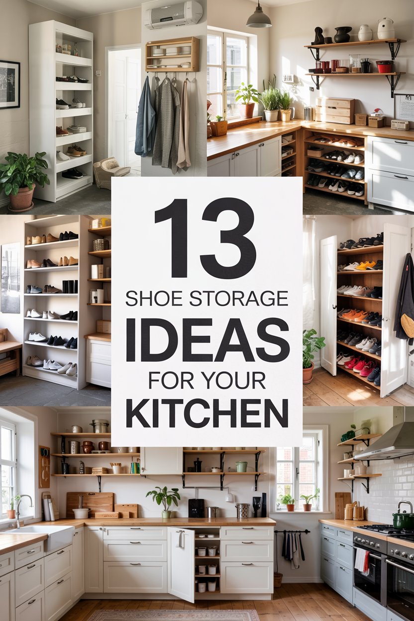 Shoe Storage Ideas for Your Kitchen