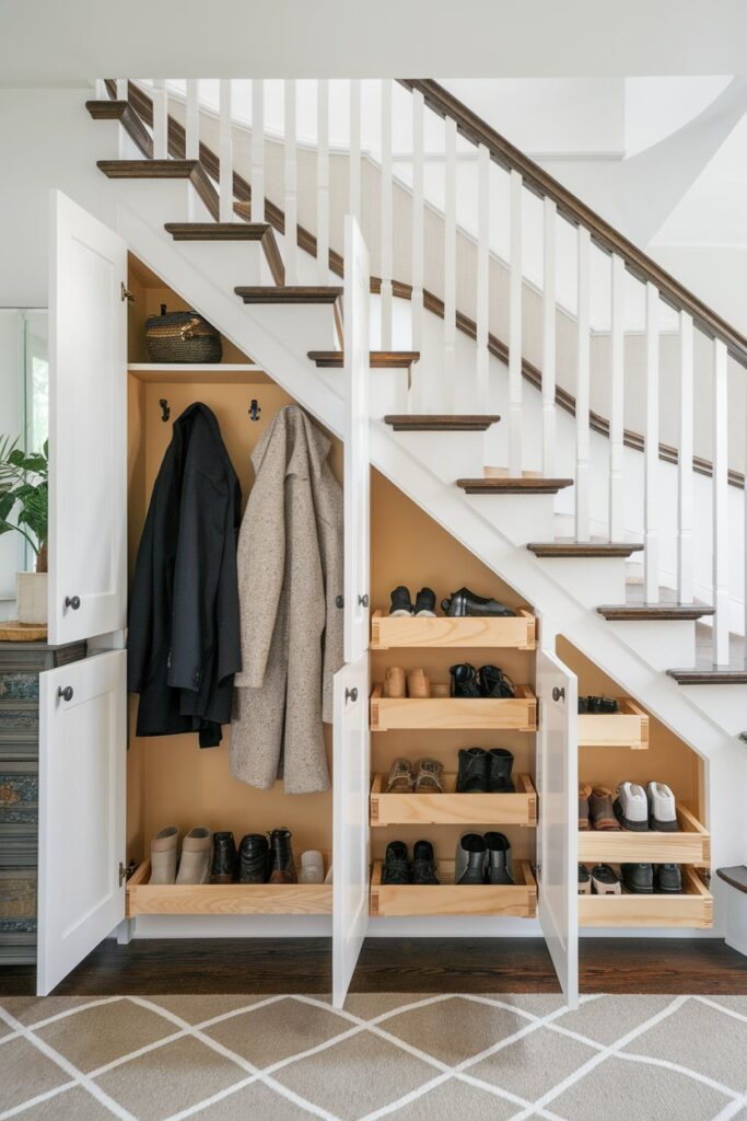 Under-Stair Storage Drawers