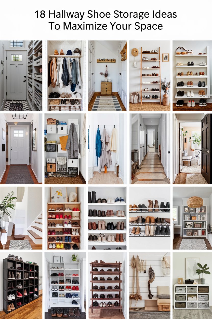 18 Hallway Shoe Storage Ideas to Maximize Your Space