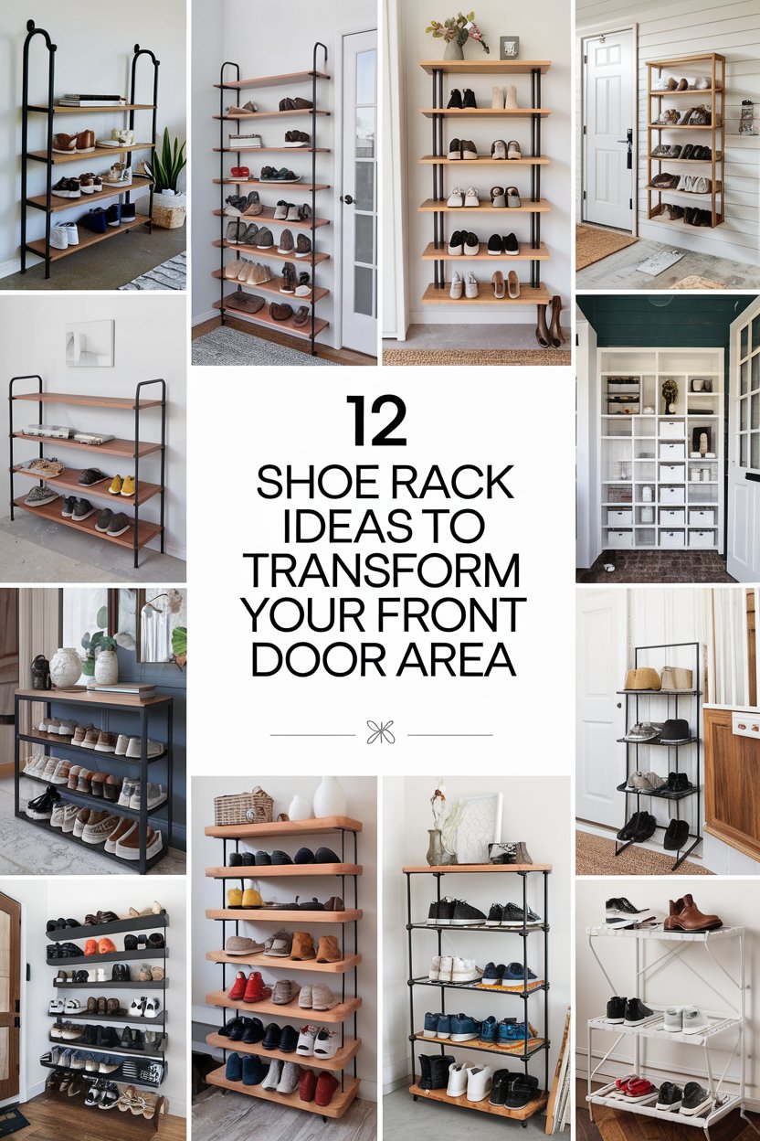 12 Shoe Rack Ideas to Transform Your Front Door Area into a Welcoming Space