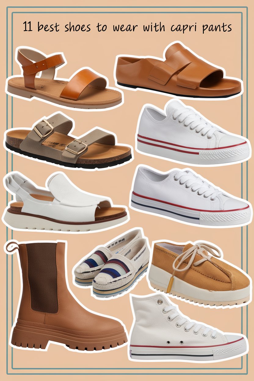 Best Shoes to Wear with Capri Pants