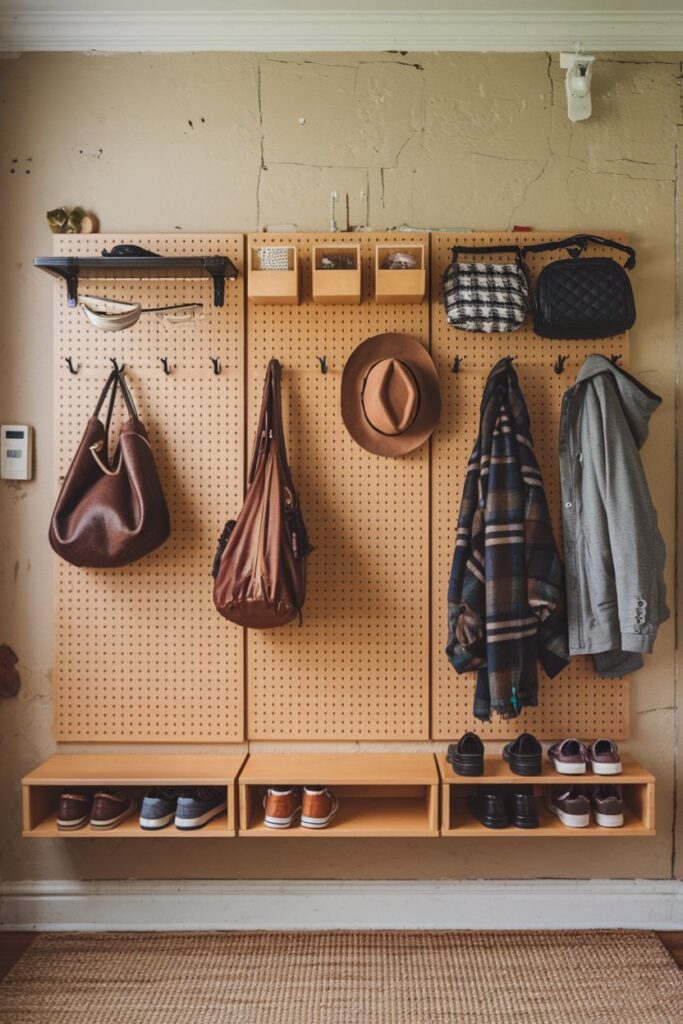 Pegboard Wall Organizer