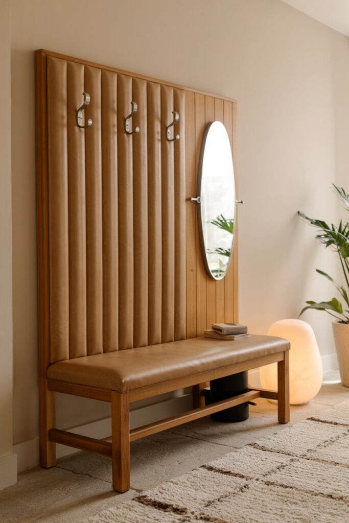 Upholstered Back Panel Instead of Slats
