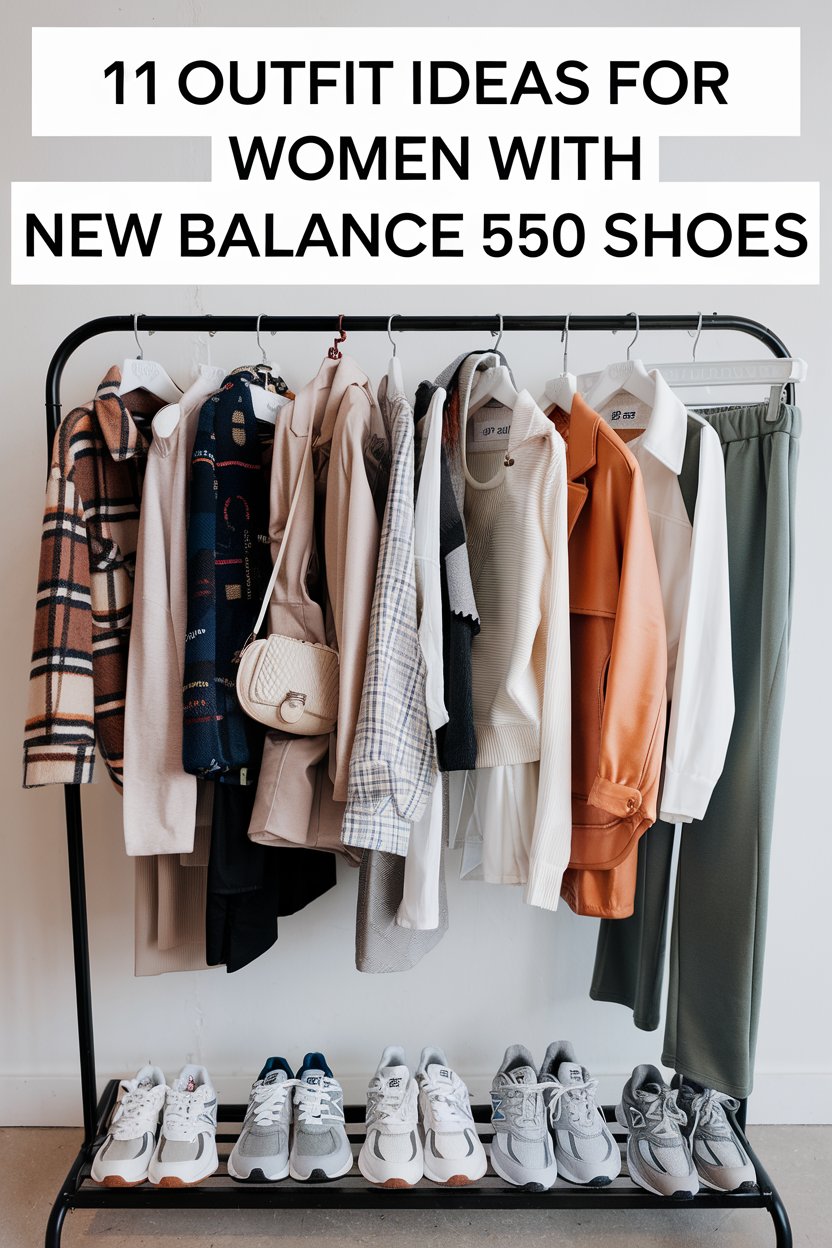 Outfit Ideas for Women with New Balance 550 Shoes