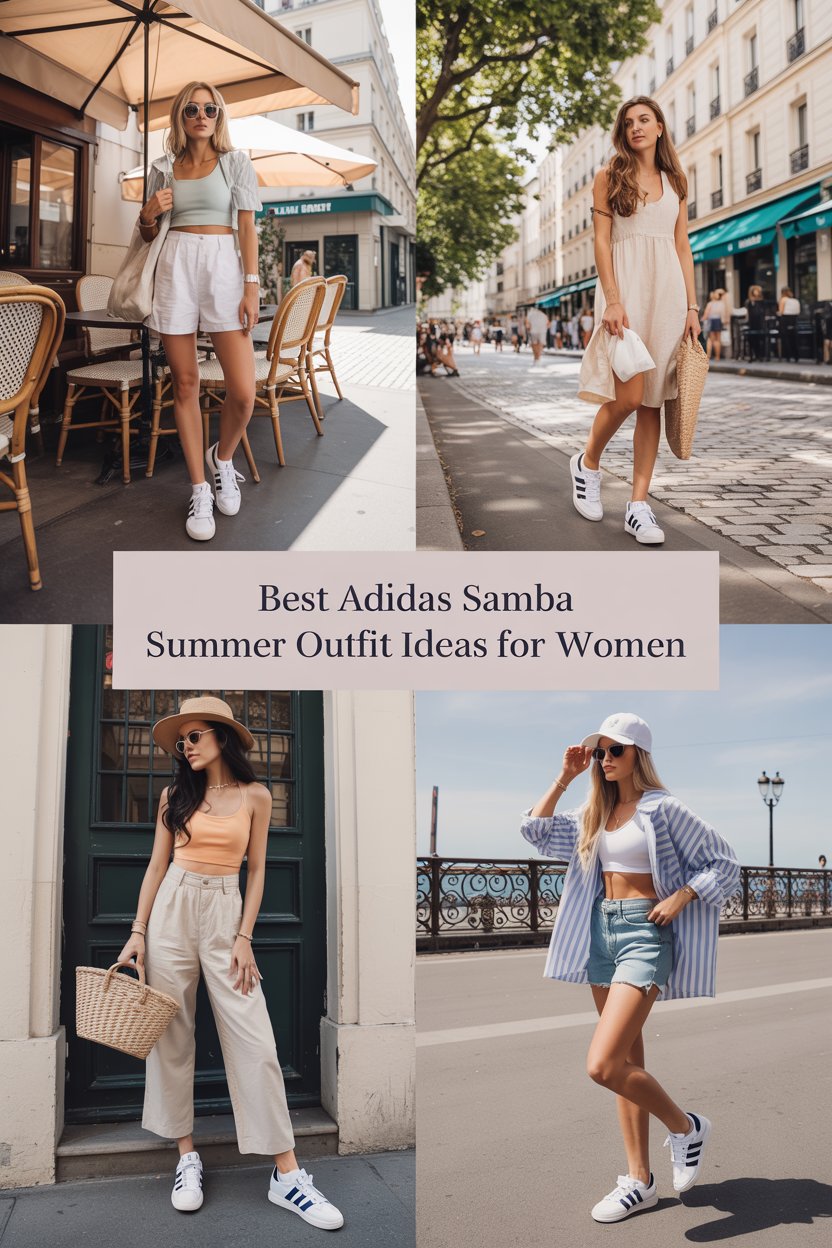 Best Adidas Samba Summer Outfit Ideas for Women