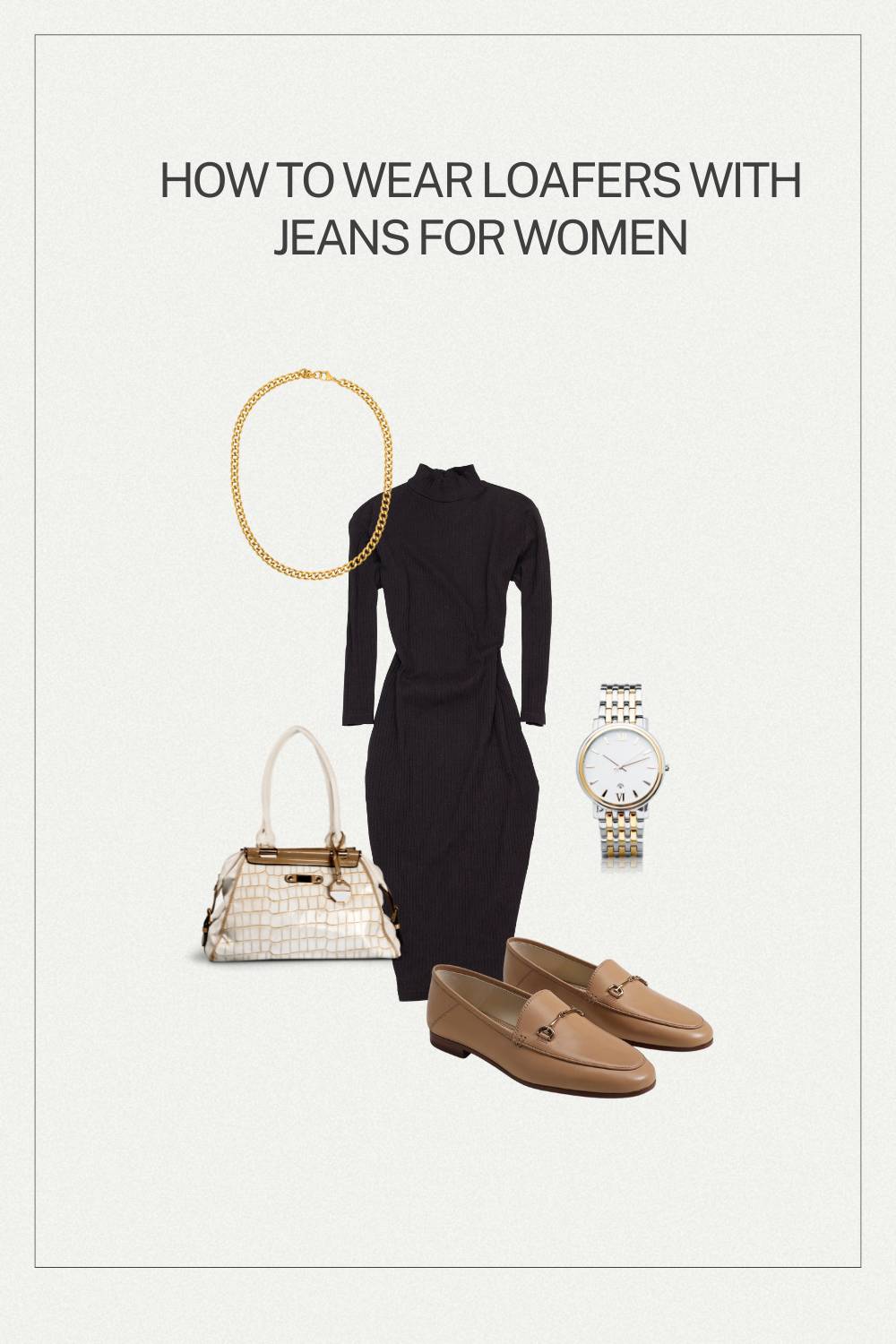 How to Wear Loafers with Jeans for Women