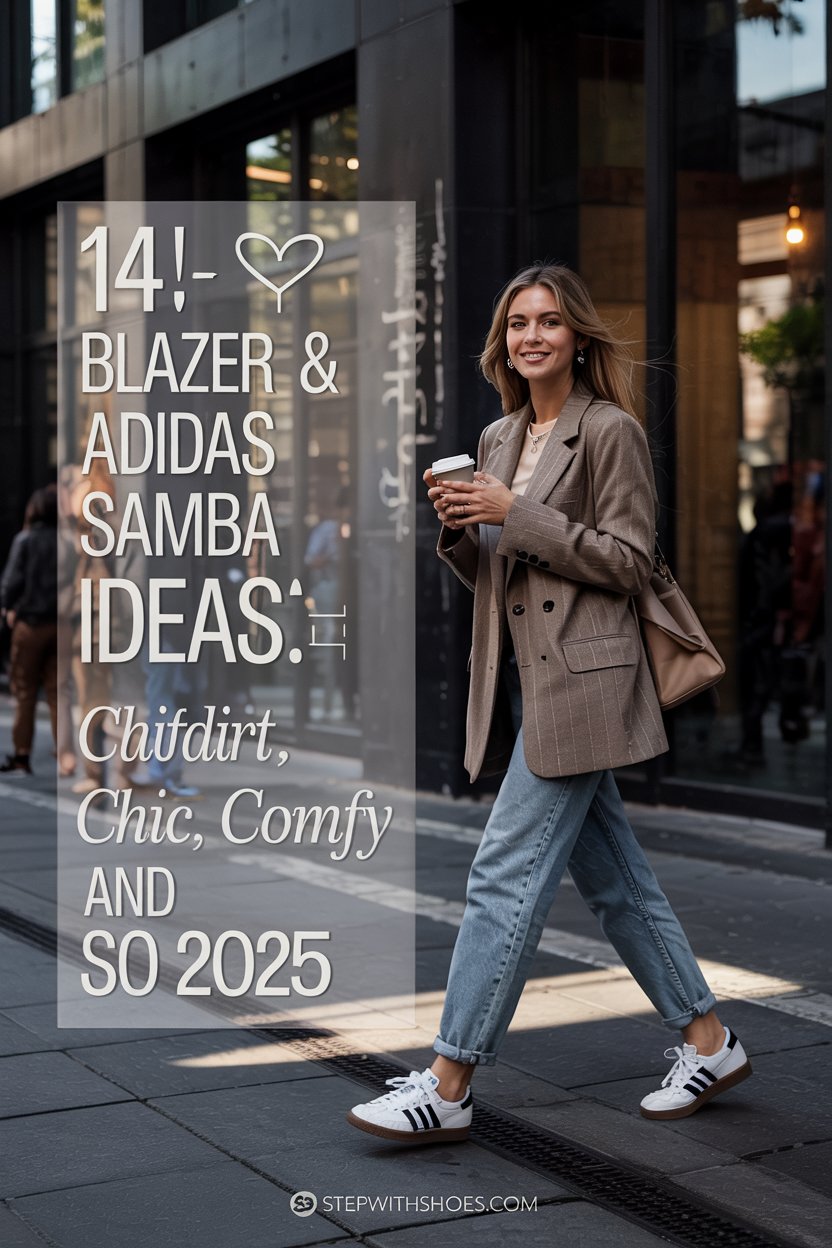 14 Blazer & Adidas Samba Outfit Ideas