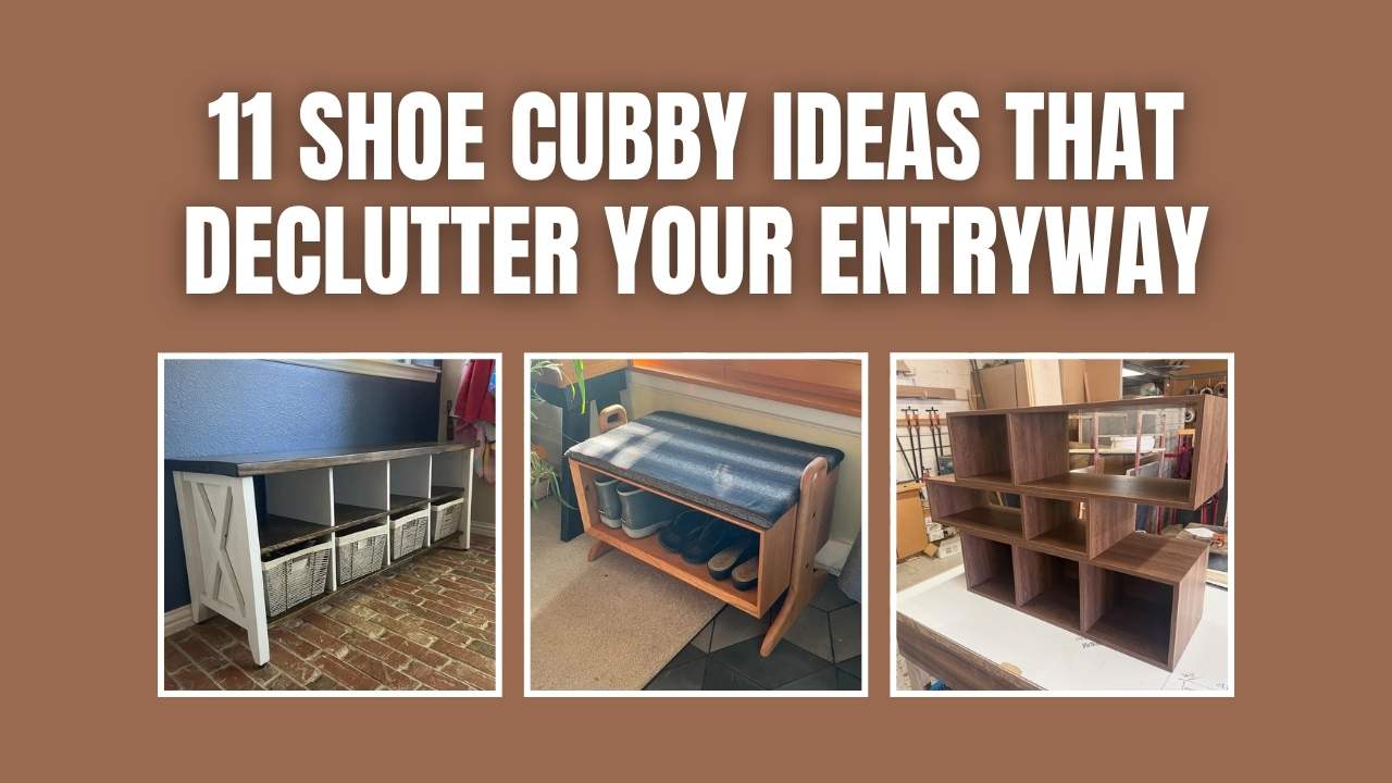 Shoe Cubby Ideas That Instantly Declutter Your Entryway