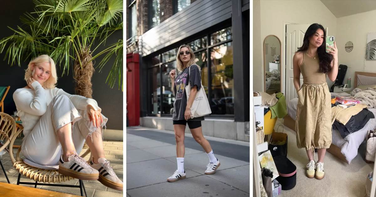 Adidas Gazelle Bold Outfit Ideas for Women