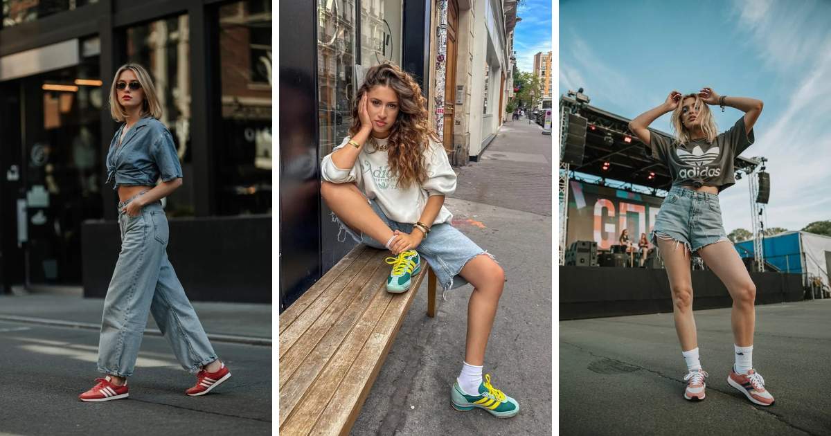Outfit Ideas with Adidas SL 72 Sneakers
